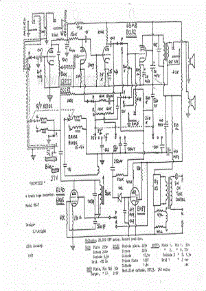 Sheffield-4-track-tape-recorder-1967 电路原理图.pdf