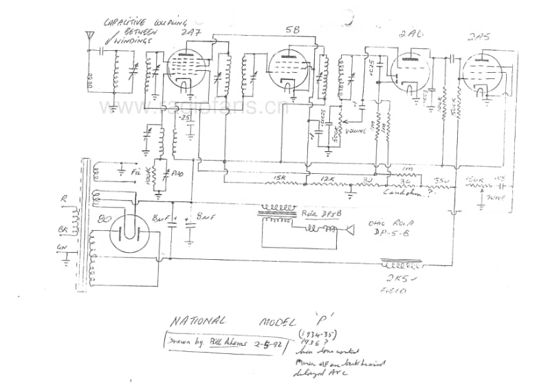 RL-National-P-5V-BC-AC-1934-or-35-or-36 电路原理图.pdf_第1页