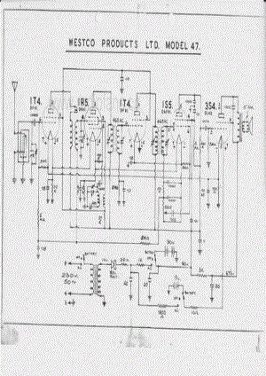 Westco-model-47 电路原理图.pdf
