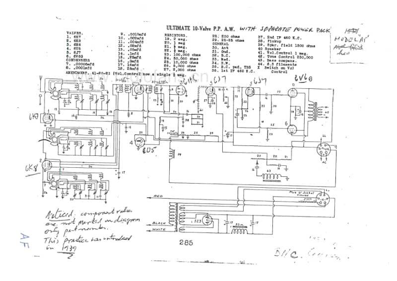 RL-Ultimate-AF-10V-AW-AC-with-separate-power-pack-1939 电路原理图.pdf_第1页