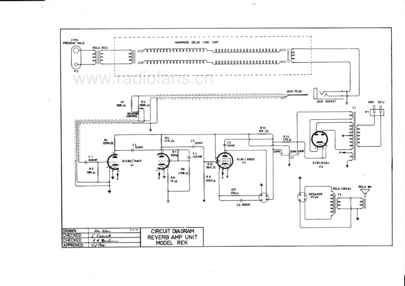 RL-REK-reverb-amp-1961 电路原理图.pdf_第1页