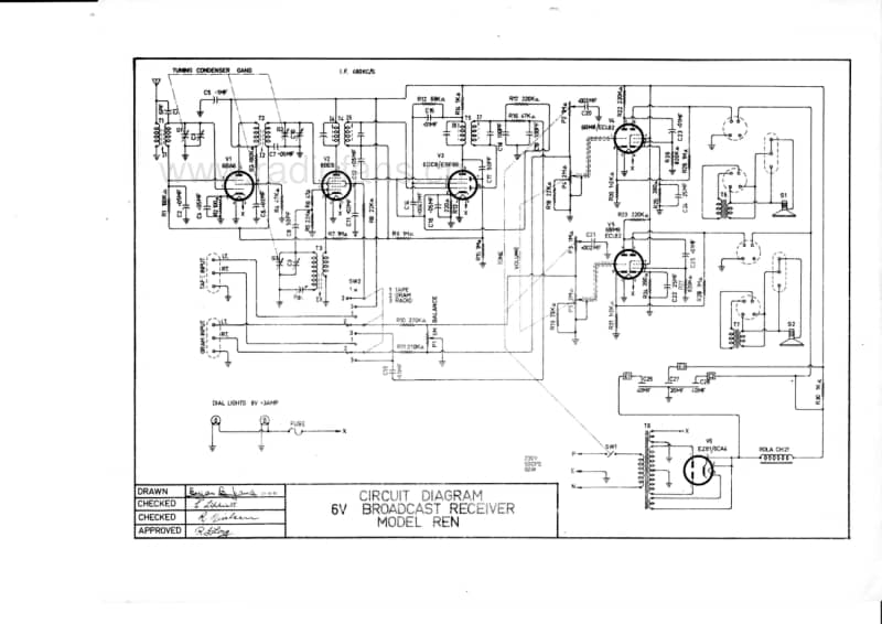 RL-REN-6V-BC-AC-1961 电路原理图.pdf_第1页