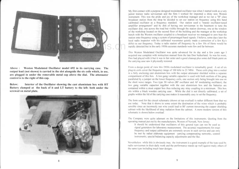 Weston-model-692-modulated-oscillator 电路原理图.pdf_第1页