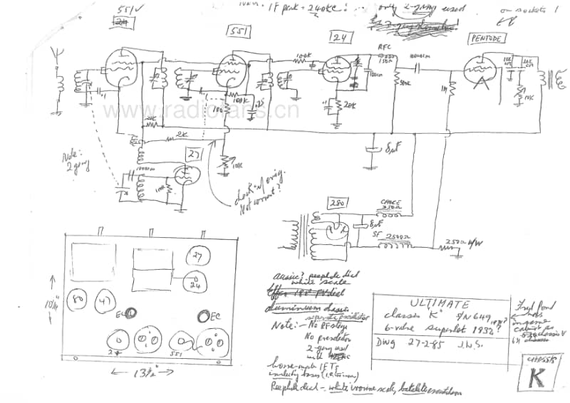 RL-Ultimate-K-6V-BC-AC-1931-or-32 电路原理图.pdf_第1页