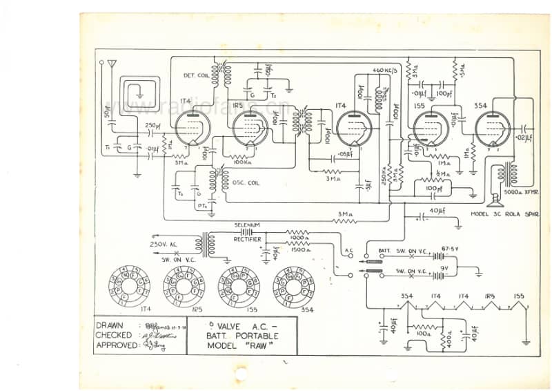 RL-RAW-6V-BC-AC-Bat-1951 电路原理图.pdf_第2页