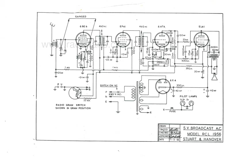 RL-RCL-WindsorStuartHanover-5V-BC-AC-1956 电路原理图.pdf_第2页