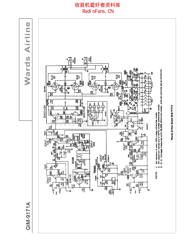 Airline_wards_gim_9171a 电路图 维修原理图.pdf_第1页