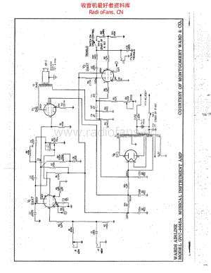 Airline_wards_gvc_9045a 电路图 维修原理图.pdf