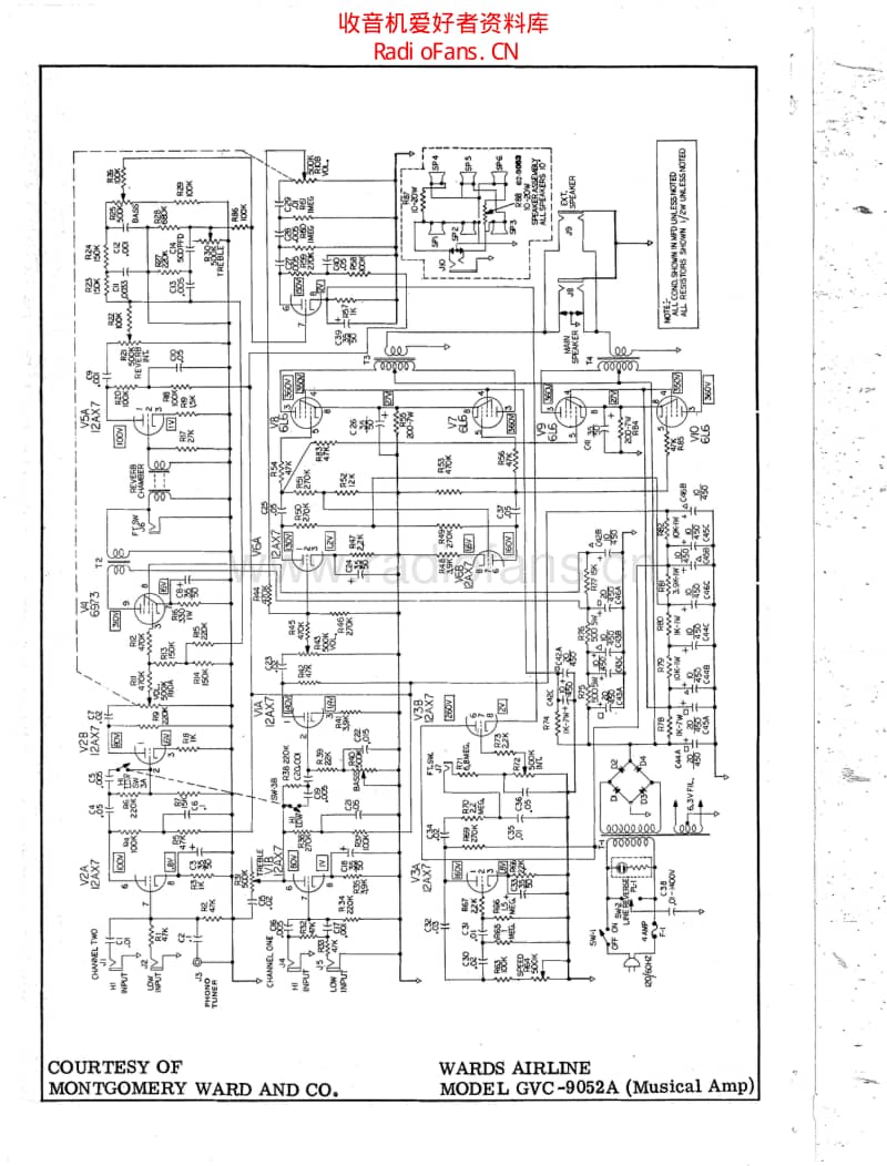 Airline_wards_gvc_9052a 电路图 维修原理图.pdf_第1页