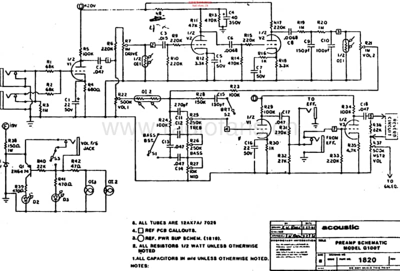 Acoustic_g100t_2 电路图 维修原理图.pdf_第1页