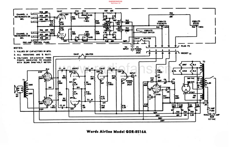 Airline_wards_gdr_8516a 电路图 维修原理图.pdf_第1页