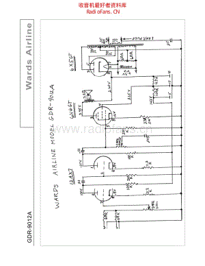 Airline_wards_gdr_9012a 电路图 维修原理图.pdf