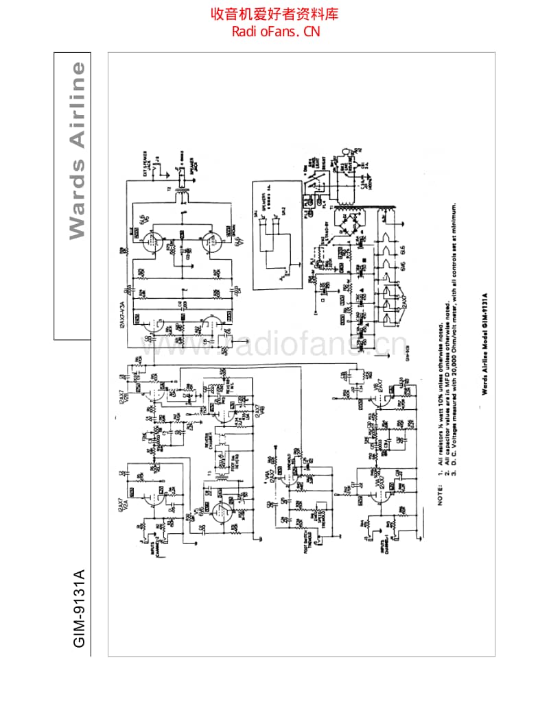 Airline_wards_gim_9131a 电路图 维修原理图.pdf_第1页