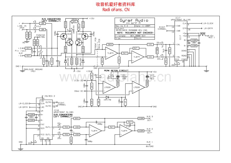 Behringer_ada800 电路图 维修原理图.pdf_第1页