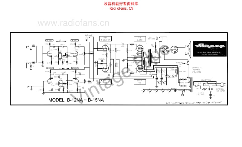 Ampeg_b15na_2_schematic 电路图 维修原理图.pdf_第1页