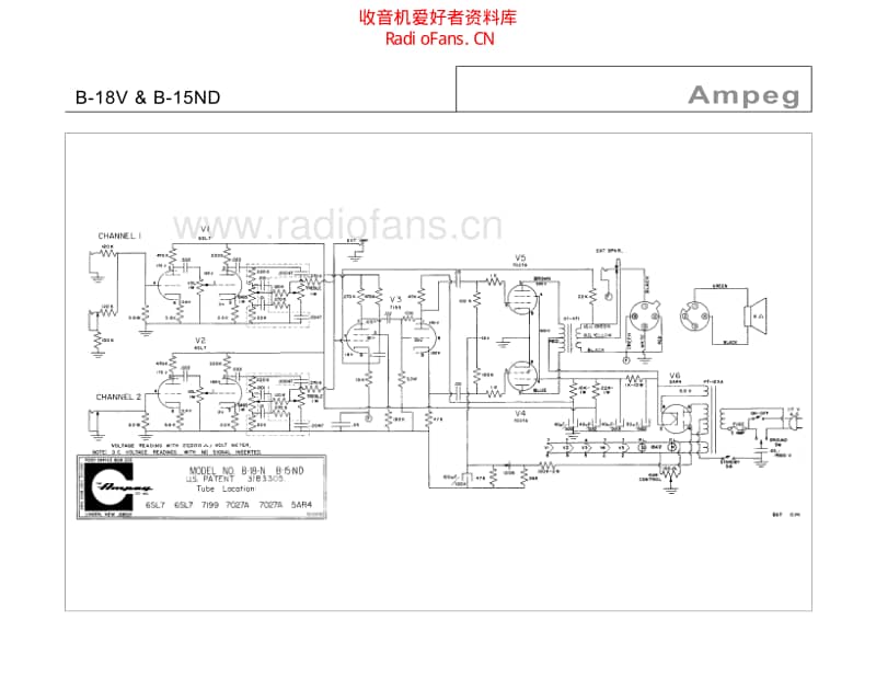 Ampeg_b18v_b15nd 电路图 维修原理图.pdf_第1页