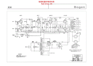 Bogen_e30 电路图 维修原理图.pdf