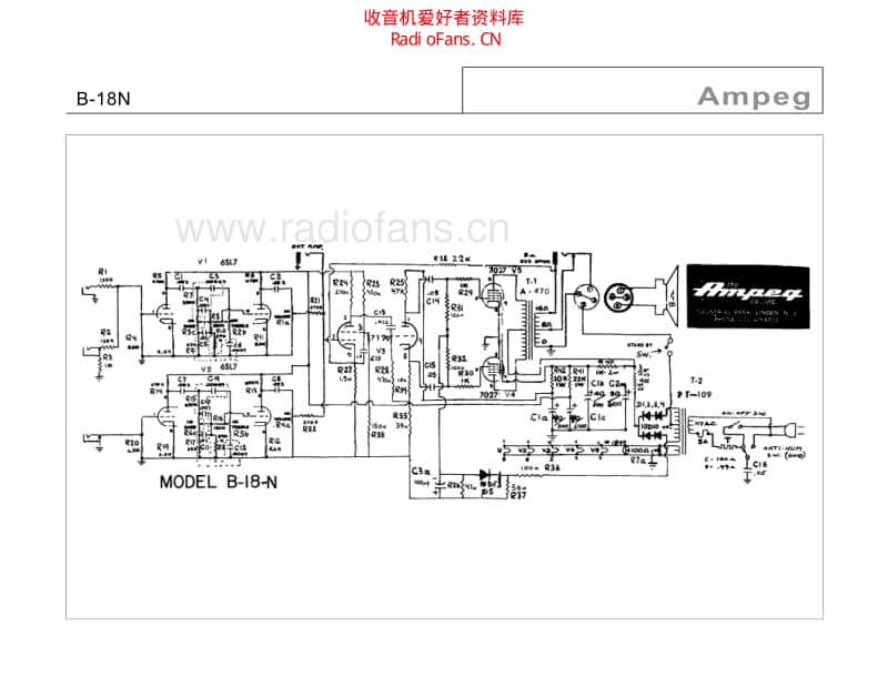 Ampeg_b18n 电路图 维修原理图.pdf_第1页