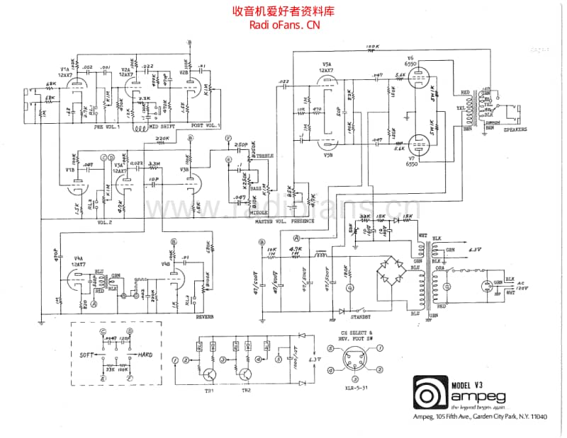 Ampeg_V-3_MTI 电路图 维修原理图.pdf_第1页