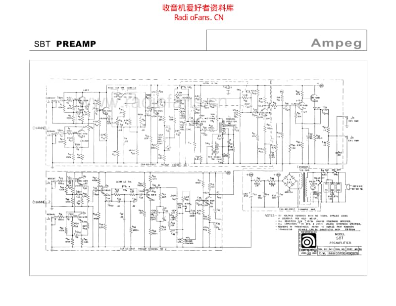 Ampeg_abtpreamp 电路图 维修原理图.pdf_第1页