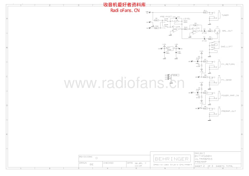 Behringer_bvt4500h_ultrabass_preamp 电路图 维修原理图.pdf_第2页