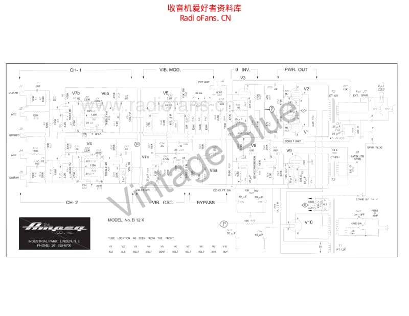 Ampeg_b12x_schematic_man_ver 电路图 维修原理图.pdf_第1页