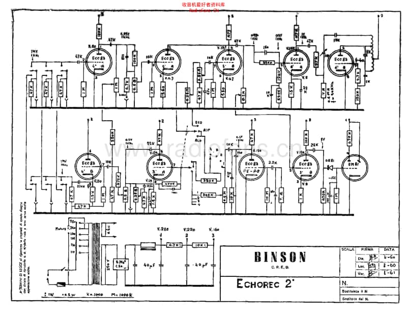 Binson_echorec_2 电路图 维修原理图.pdf_第1页