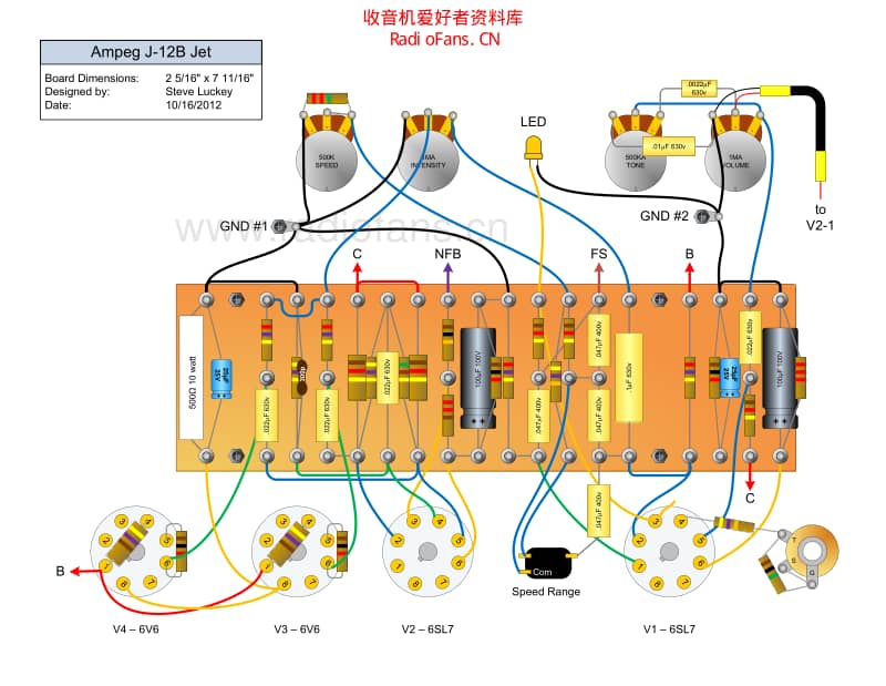 Ampeg_J12B 电路图 维修原理图.pdf_第3页