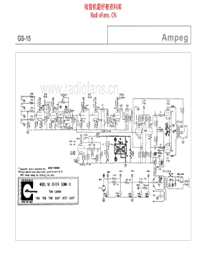 Ampeg_gs15 电路图 维修原理图.pdf