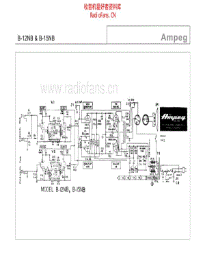 Ampeg_b12n_b15nb 电路图 维修原理图.pdf