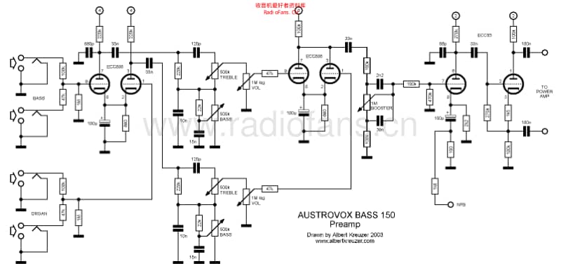 Austrovox_b150 电路图 维修原理图.pdf_第1页