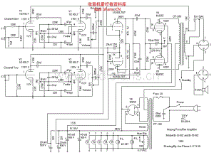 Ampeg_b15nc_portaflex 电路图 维修原理图.pdf