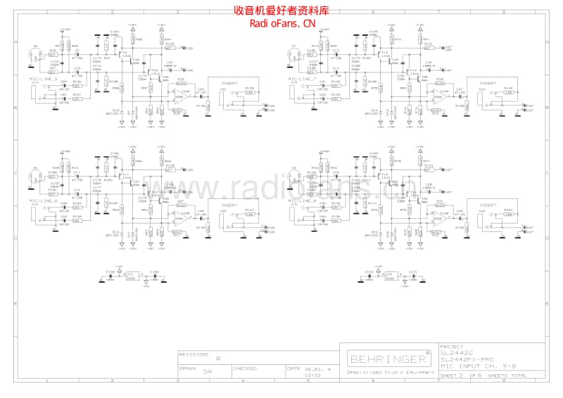 Behringer_sl2442 电路图 维修原理图.pdf_第2页