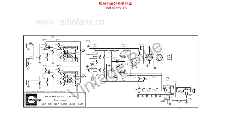 Ampeg_b15nc_schematic_3_65 电路图 维修原理图.pdf_第1页