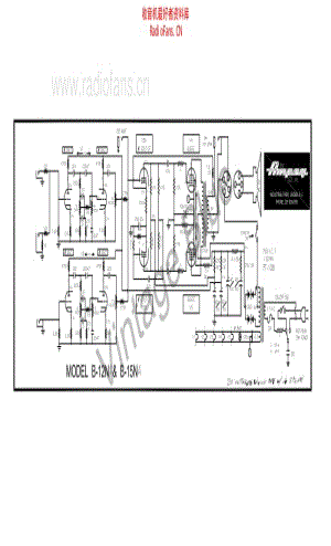 Ampeg_b15na_1_schematic 电路图 维修原理图.pdf