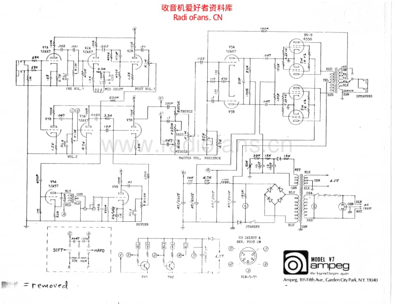 Ampeg_V-7_MTI 电路图 维修原理图.pdf_第1页