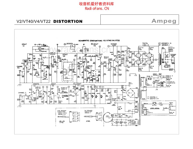 Ampeg_v2_vt40_v4_vt22_distortion 电路图 维修原理图.pdf_第1页