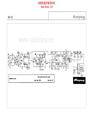 Ampeg_m12 电路图 维修原理图.pdf
