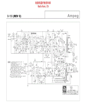 Ampeg_b15s_revd 电路图 维修原理图.pdf