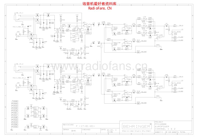 Behringer_pmx2000 电路图 维修原理图.pdf_第2页