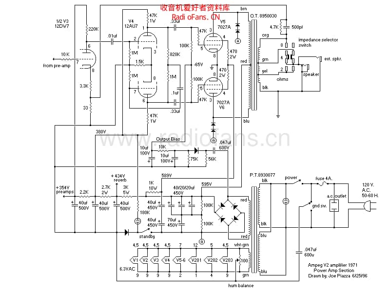 Ampeg_v2powamp 电路图 维修原理图.pdf_第1页