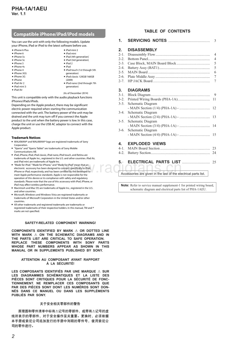 sony_pha-1a_pha-1aeu_ver.1.1_headphone_amplifier.pdf_第2页