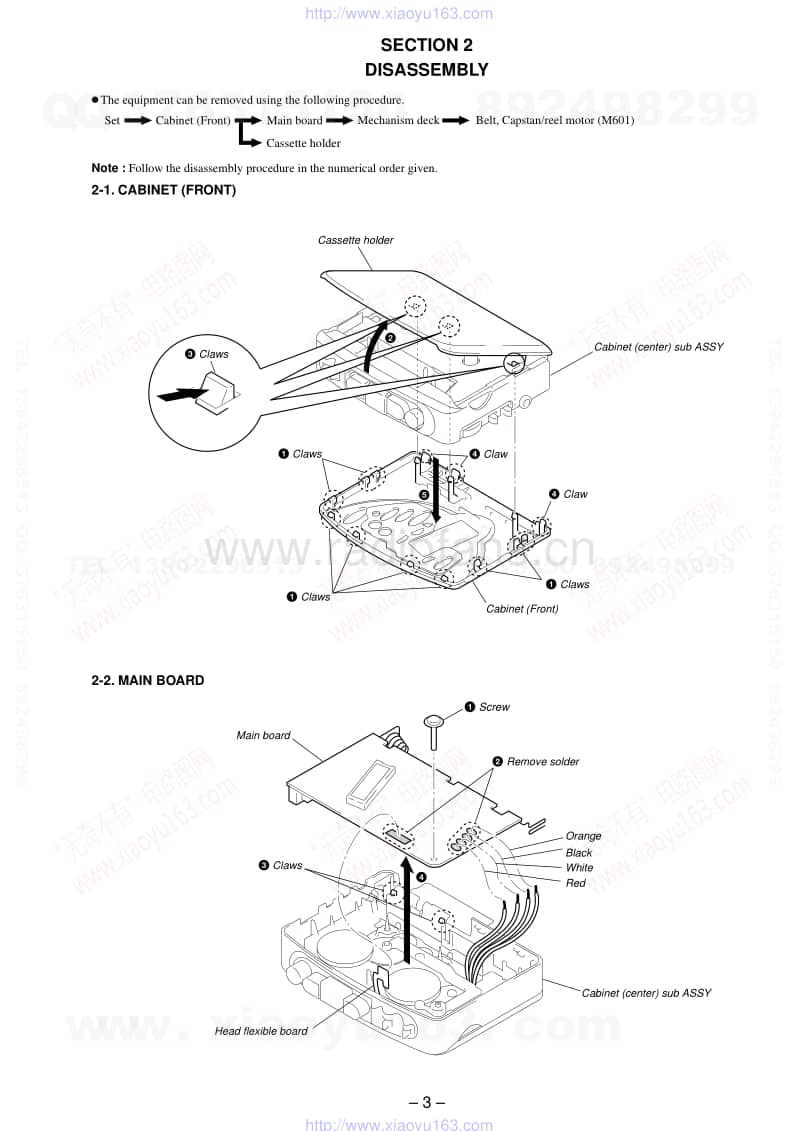 索尼SONY WM-FX467ST电路图.pdf_第3页