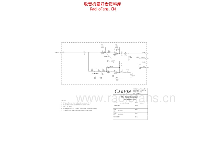 Carvin_bass_mid_module_94 电路图 维修原理图.pdf_第1页