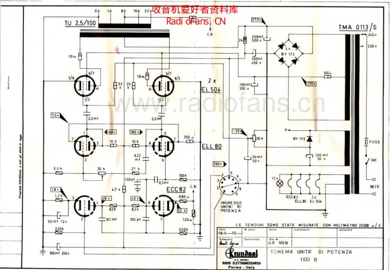 Davoli_8092_k电路图 维修原理图.pdf_第2页