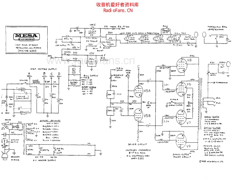 Boogie_mkiii 电路图 维修原理图.pdf_第2页