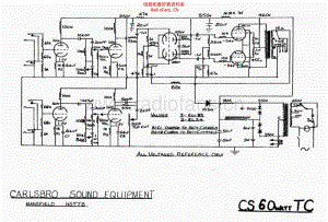 Carlsbro_cs60tc 电路图 维修原理图.pdf