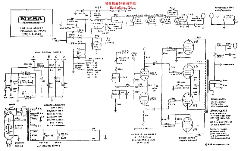 Boogie_mkiic_plus 电路图 维修原理图.pdf_第2页