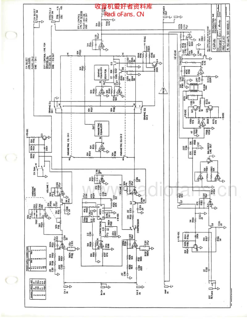 Carvin_pl_150_ 电路图 维修原理图.pdf_第3页