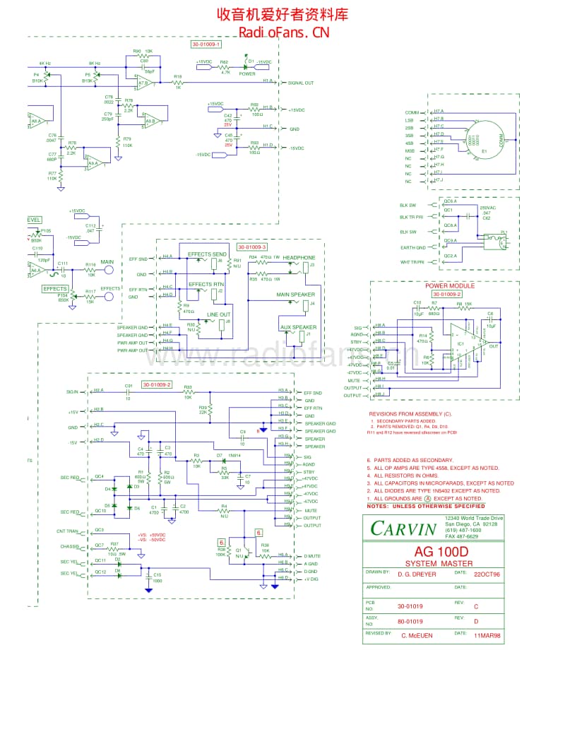 Carvin_ag100d_revd 电路图 维修原理图.pdf_第2页